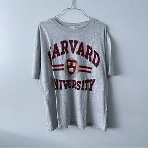 H&M HM Grey Harvard Shirt Men Women  - Large